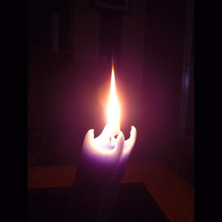Flammen L - Form Designkerzen Kerzenbild 4. Wachswürfel aus Paraffin Stearinkerzen Mix.